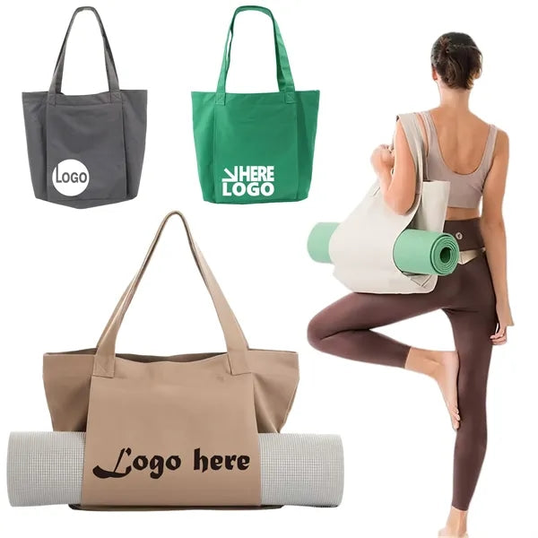 Popular Canvas Yoga Pilates Mat Tote Bag Free Shipping