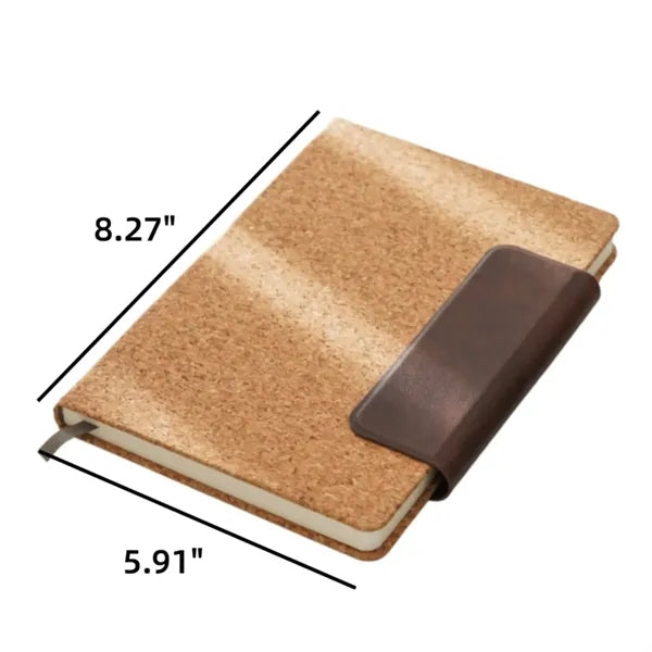 Eco Wood A5 Notebook Cork Unique Free Shipping