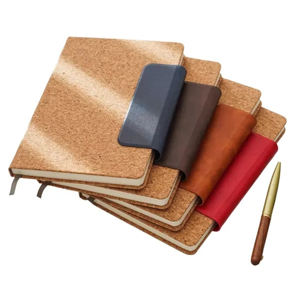 Eco Wood A5 Notebook Cork Unique Free Shipping