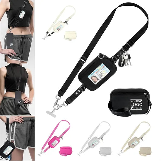Adjustable Clip and Go Strap Phone Lanyard