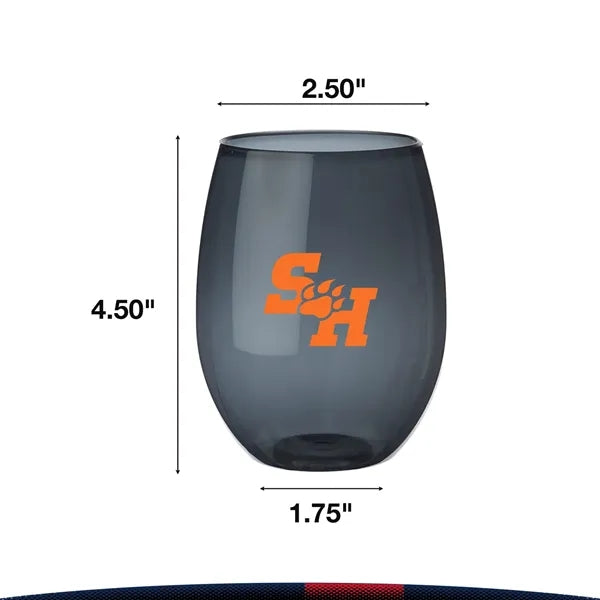 16 oz. Sizo Recycled Plastic Stemless Wineglass