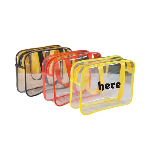 Transparent PVC Waterproof Tote Bag