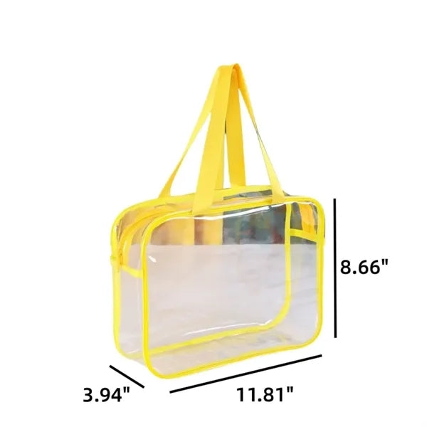 Transparent PVC Waterproof Tote Bag