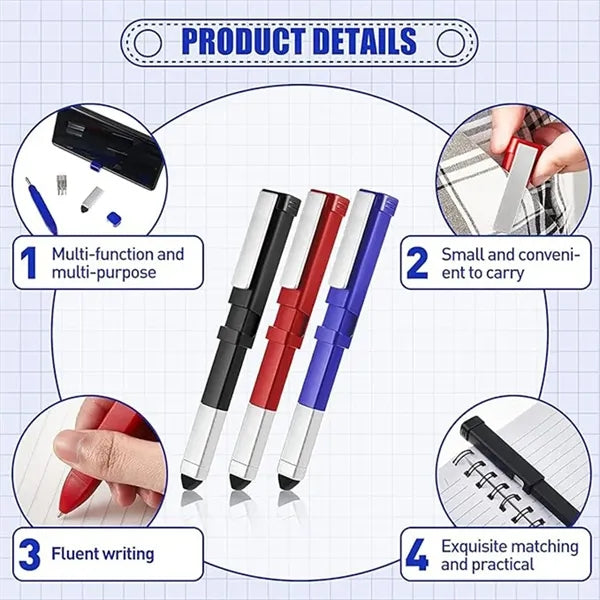 Multi-functional Pen With Phone Stand