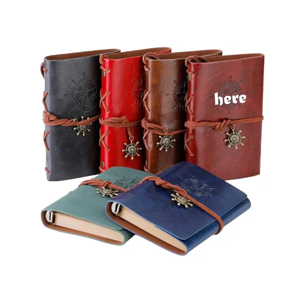 Unique Leather A7 Notebook Vintage Free Shipping
