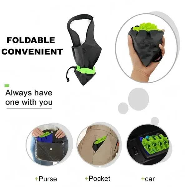 Strawberry-Shaped Foldable Shopping Bag