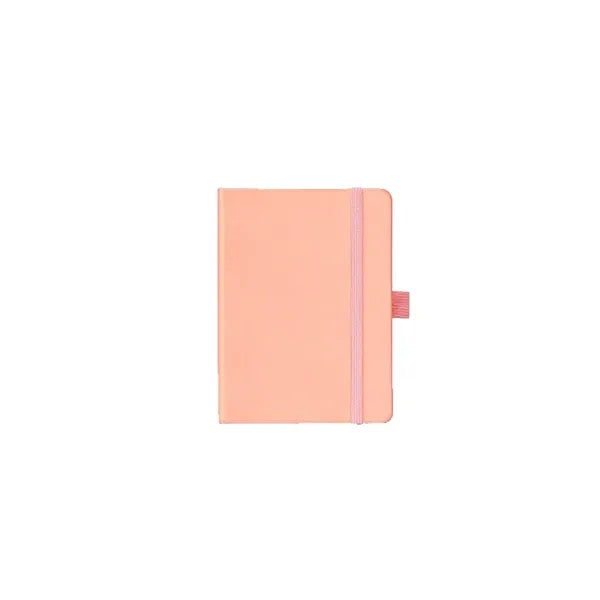 Portable Notebook with Bookmark and Strap Holder Hook