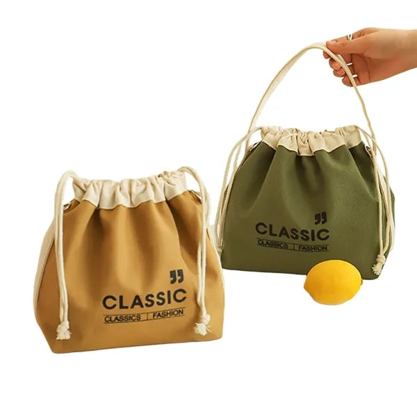 Eco Canvas Lunch Tote Bag Free Shipping