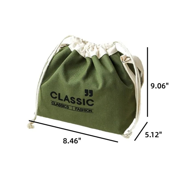 Eco Canvas Lunch Tote Bag Free Shipping