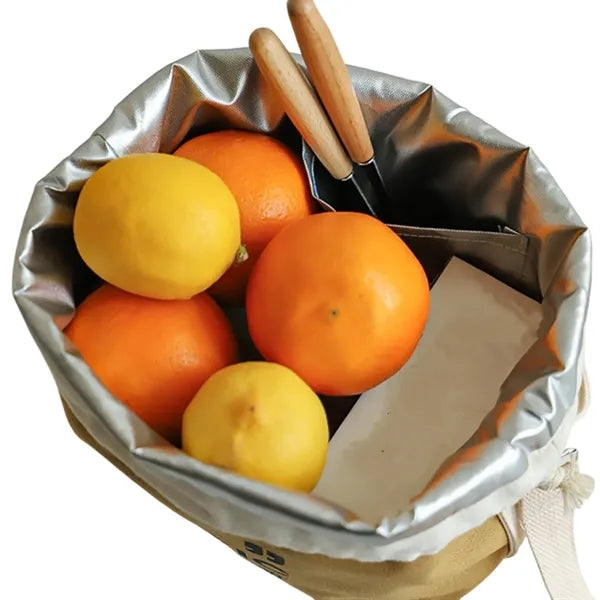 Eco Canvas Lunch Tote Bag Free Shipping