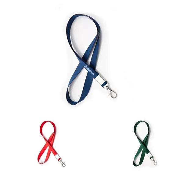 Polyester Lanyard With Lobster Claw Attachment