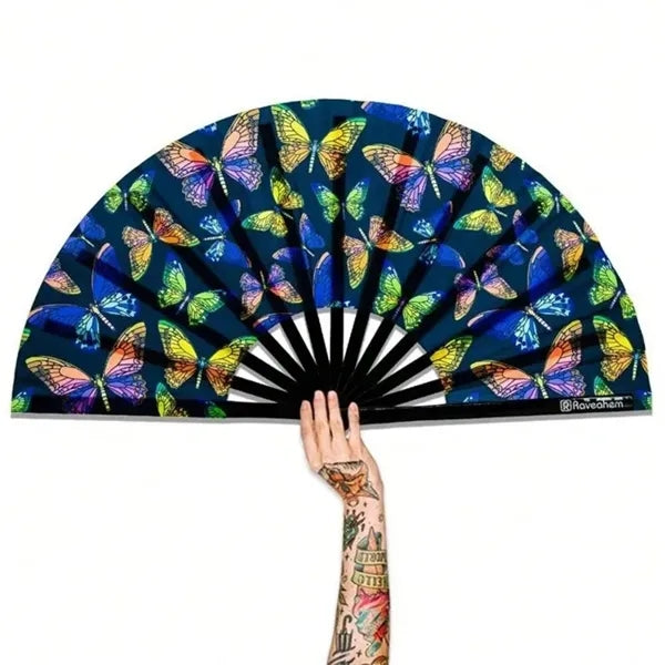 13inch one side print clack noise handy fan