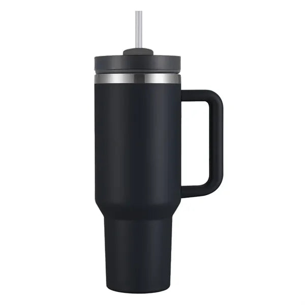 Aqueduct-VIII 40 Oz Tumbler Mugs with Straw (Double Walled)