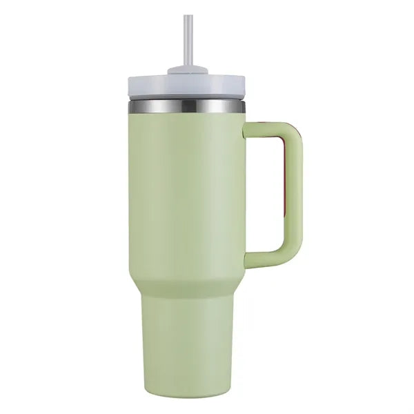 Aqueduct-VIII 40 Oz Tumbler Mugs with Straw (Double Walled)
