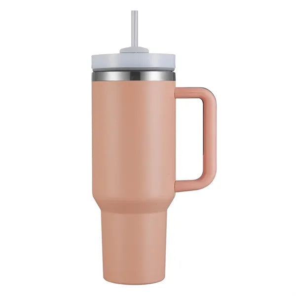 Aqueduct-VIII 40 Oz Tumbler Mugs with Straw (Double Walled)