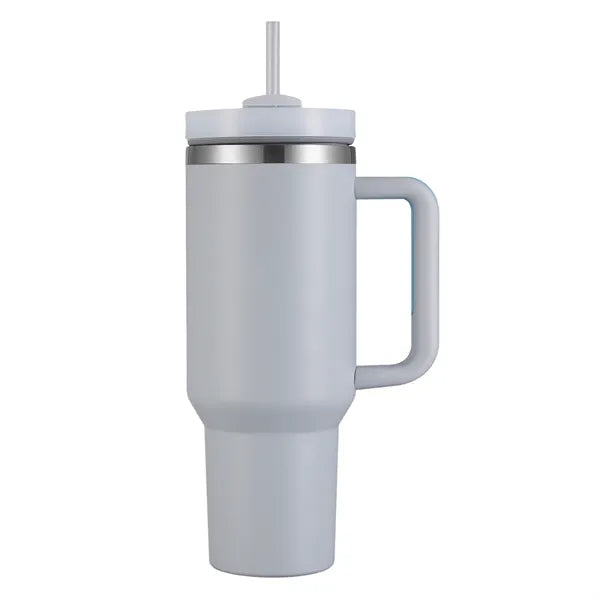 Aqueduct-VIII 40 Oz Tumbler Mugs with Straw (Double Walled)