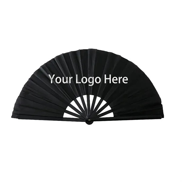 Double-Sided Portable Folding Plastic Fabric Fan