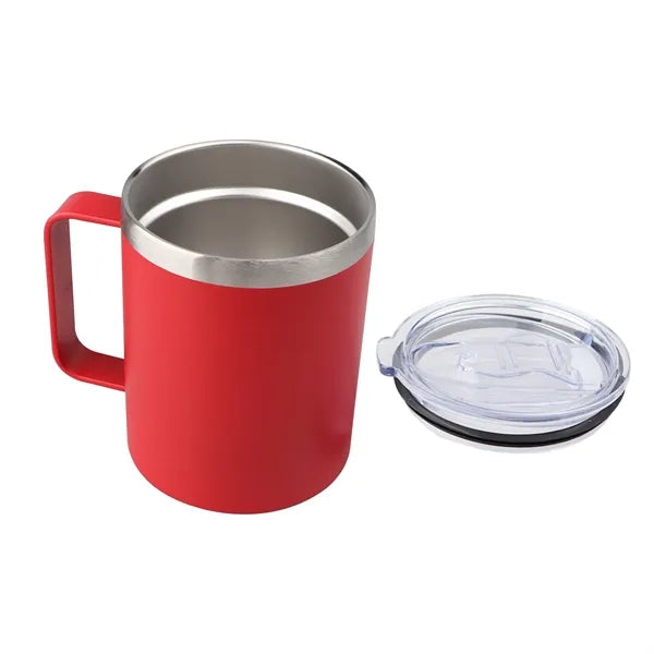 12 Oz Custom Insulated Coffee Mug Tumbler W/ Slid Lid