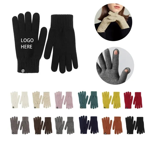 Touchscreen Warming Gloves With An Opening Tt The Fingertips