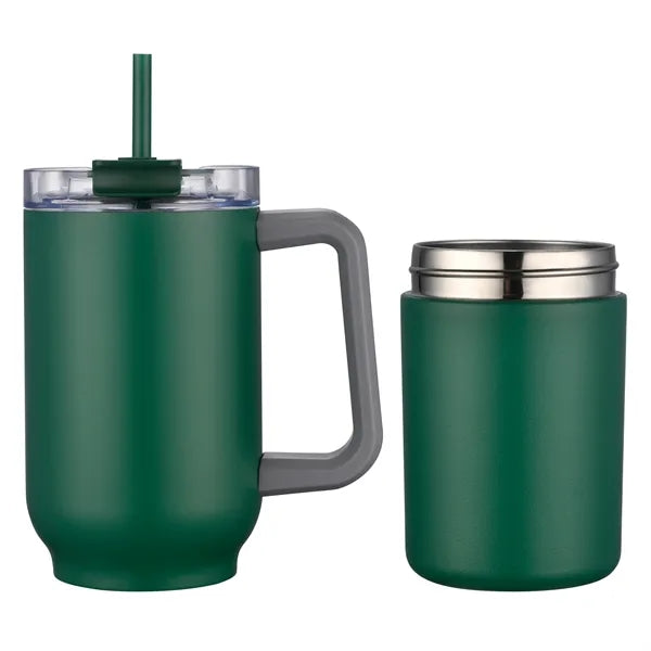 Aqueduct-XI 22 Oz. Can Cooler Travel Tumbler (Double Walled)