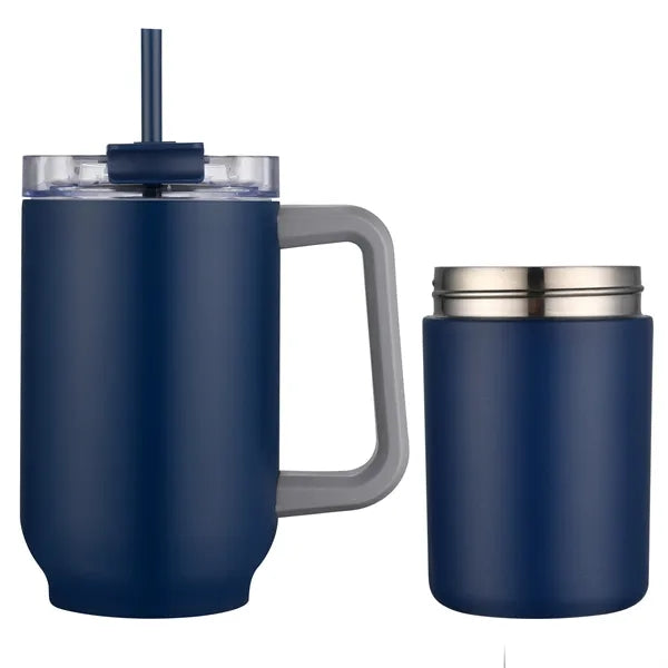 Aqueduct-XI 22 Oz. Can Cooler Travel Tumbler (Double Walled)