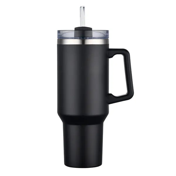 Aqueduct-III 40 Oz Tumbler Mugs with Straw (Double Walled)