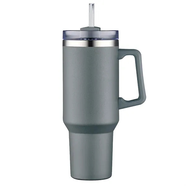 Aqueduct-III 40 Oz Tumbler Mugs with Straw (Double Walled)