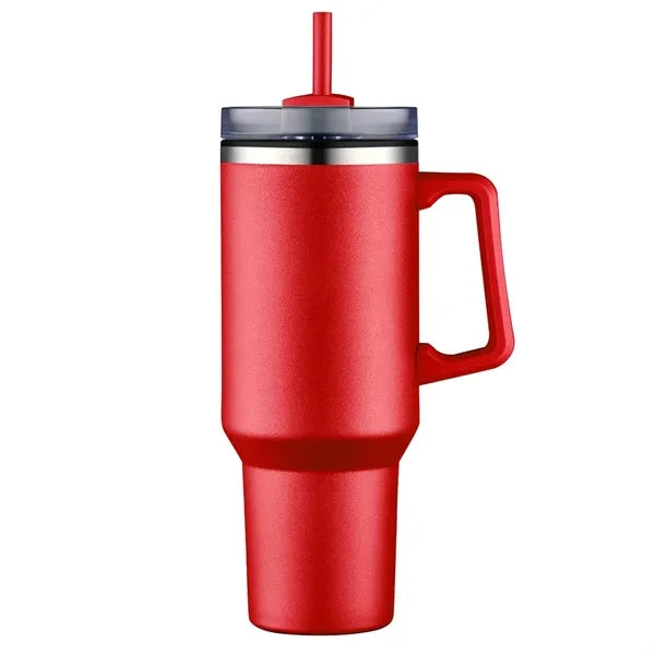 Aqueduct-IV 40 Oz Tumbler Mugs with Straw