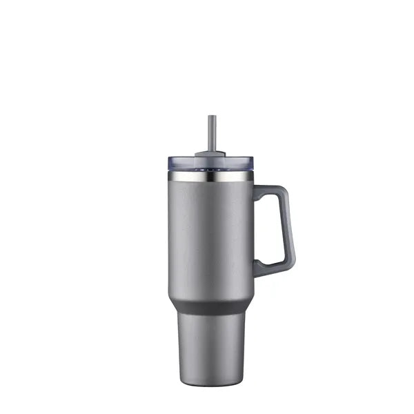 Aqueduct-IV 40 Oz Tumbler Mugs with Straw