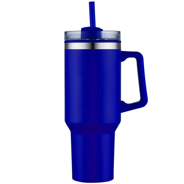 Aqueduct-IV 40 Oz Tumbler Mugs with Straw