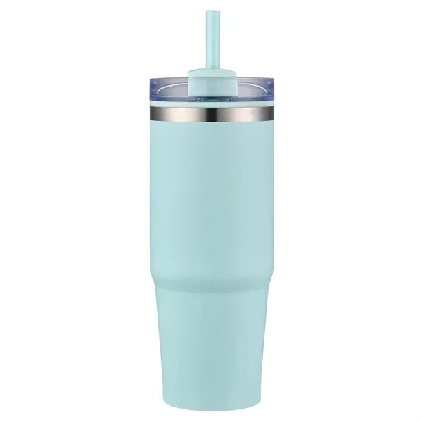 Aqueduct-VII 30 Oz Tumbler Mugs with Straw
