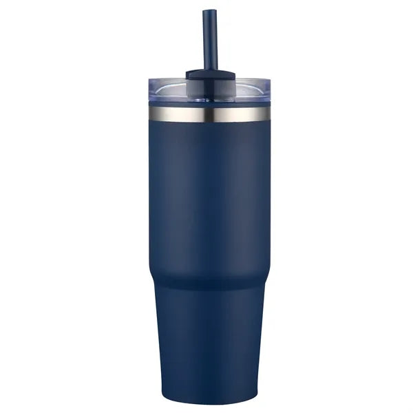 Aqueduct-VII 30 Oz Tumbler Mugs with Straw