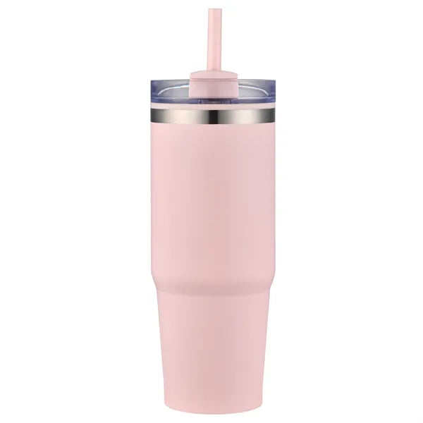 Aqueduct-VII 30 Oz Tumbler Mugs with Straw