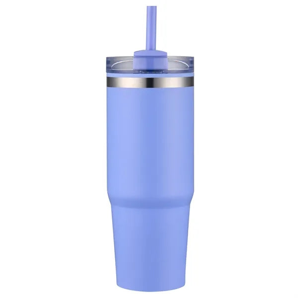Aqueduct-VII 30 Oz Tumbler Mugs with Straw