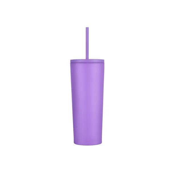 Aqueduct-IX 24 Oz. Travel Tumbler Bottle with Straw