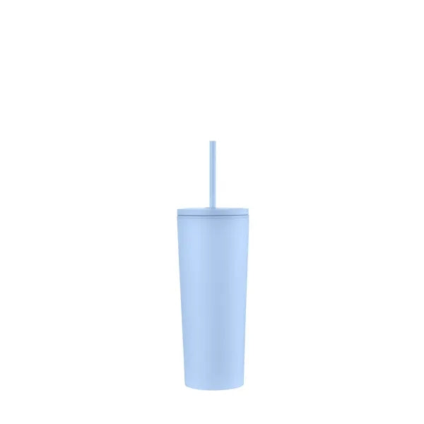 Aqueduct-IX 24 Oz. Travel Tumbler Bottle with Straw