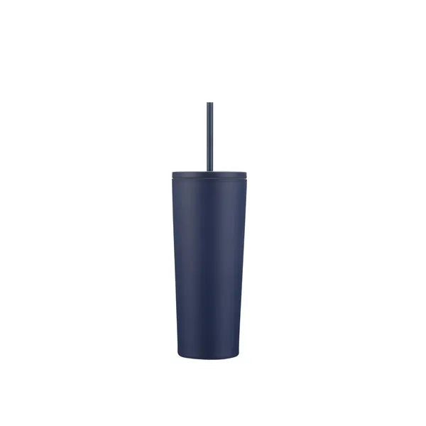 Aqueduct-IX 24 Oz. Travel Tumbler Bottle with Straw