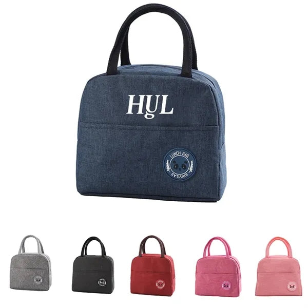 Zipper Cationic Lunch bag