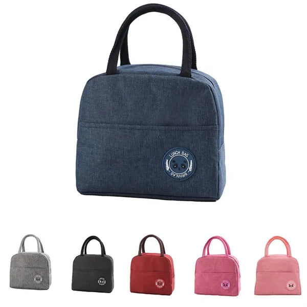 Zipper Cationic Lunch bag