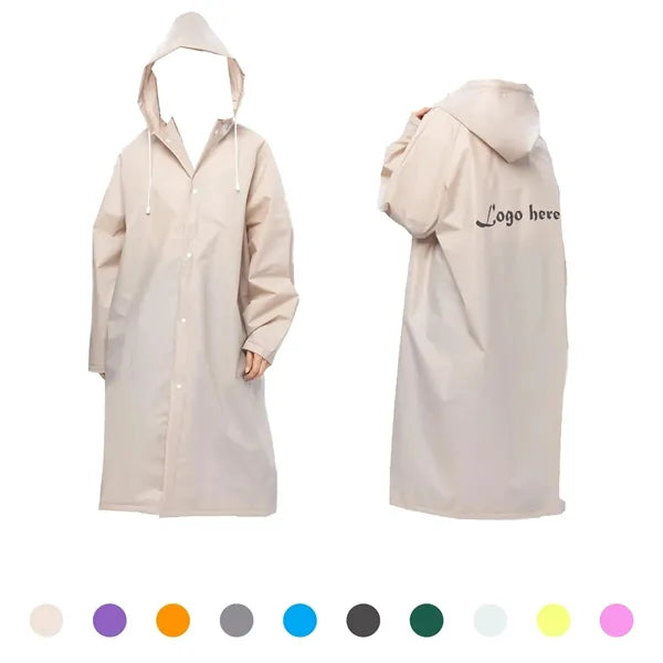 Durable EVA Rain Poncho