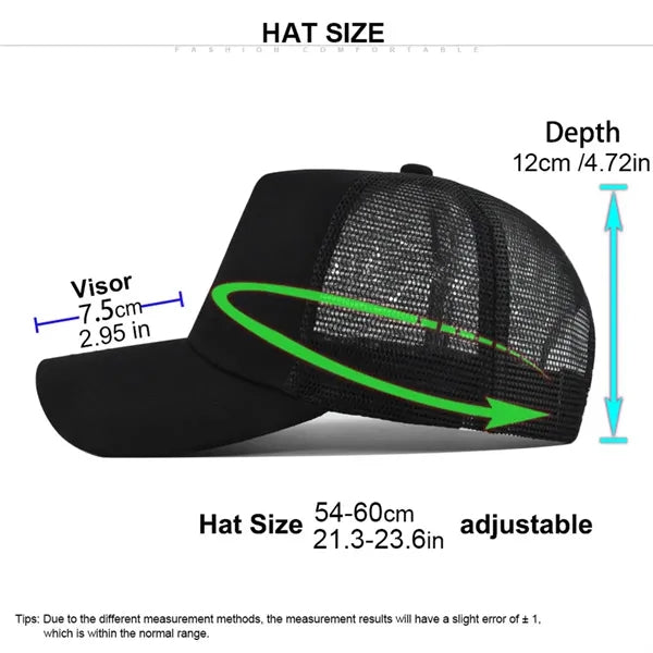 Hard - Top 5 - Panel Baseball Trucker Cap