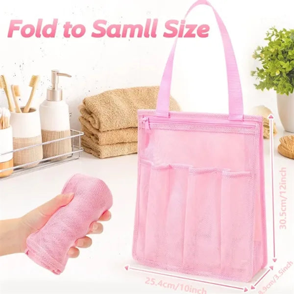 Mesh Beach Tote & Shower Bag