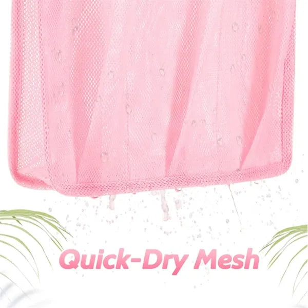 Mesh Beach Tote & Shower Bag
