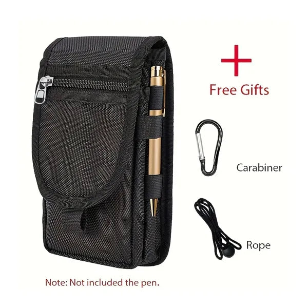3-Layer Nylon Waist Pack