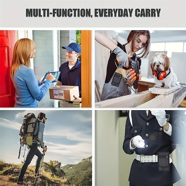 3-Layer Nylon Waist Pack