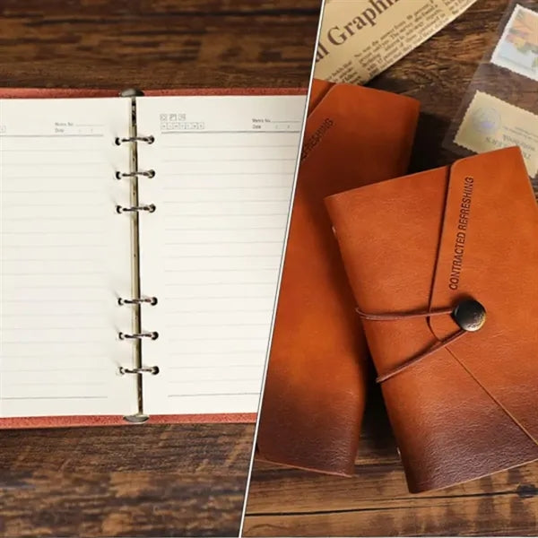 Vintage Refillable Notebook