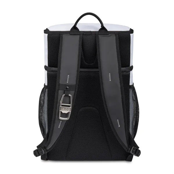 28 Can Polyester Cooler Backpack With Top compartment