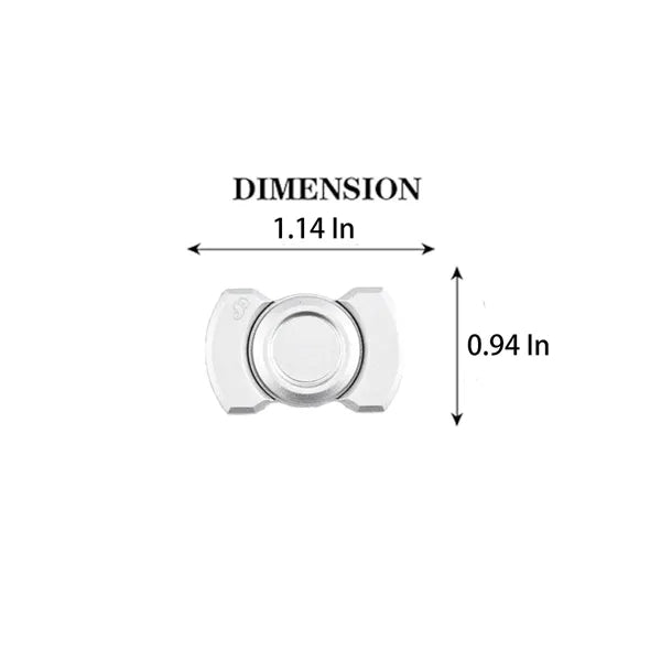 3-In-1 Metal Fidget Spinner Toy