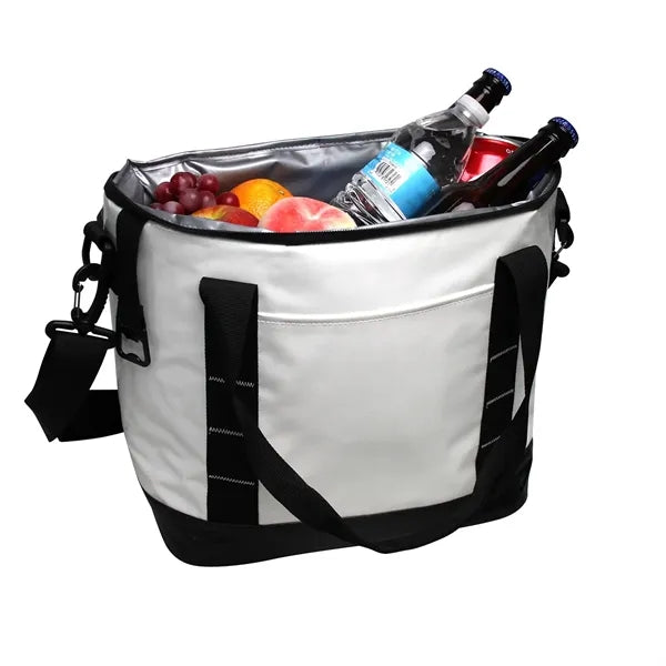 24 Can PVC Cooler Bag With Detachable Shoulder Strap