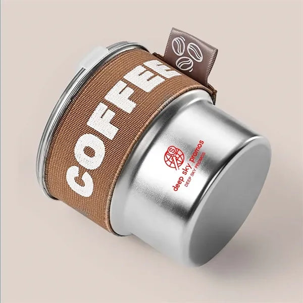 Stainless steel coffee cup